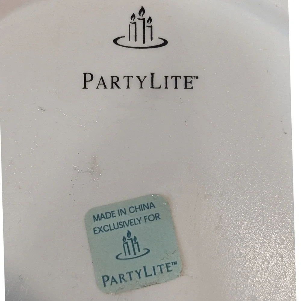 PartyLite Vintage Garden Gals Circle of Friends 3D Ceramic Candle Holder Planter